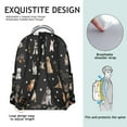 thumbnail image 5 of Fashionable Dog Lover’s Backpack - Multi-Functional with Key Leash, Document Sleeve, Cute Yet Professional for Work & Campus, 5 of 6