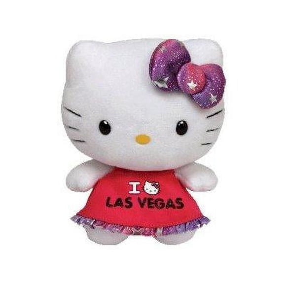 TY Beanie Baby - HELLO KITTY (I LOVE LOS ANGELES - 6.5 inch)