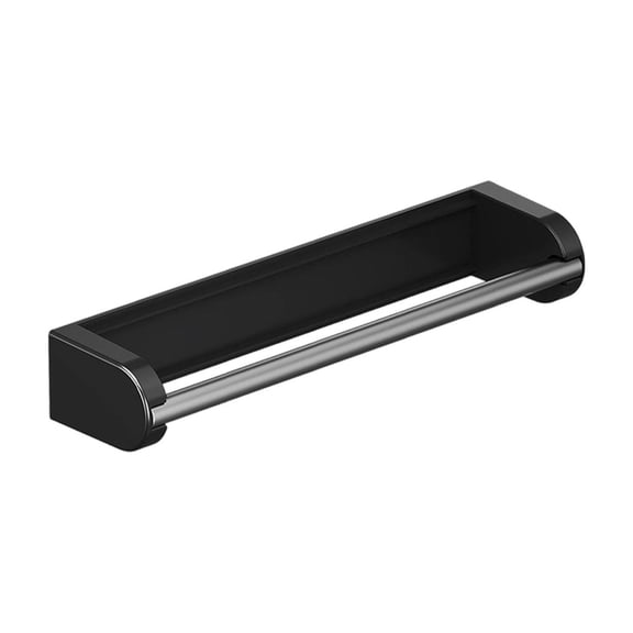 Magnetic Paper Towel Holder for Refrigerator, Wall Mount Kitchen Paper Towel Rack, Space Saving Organizer for Paper Rolls and Plastic Wrap