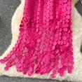thumbnail image 6 of QHFBli Maxi Skirts for Women Boho Tiered Eyelet Elastic High Waist A-Line Summer Casual Flowy Beach Vacation Long Skirt, 6 of 9