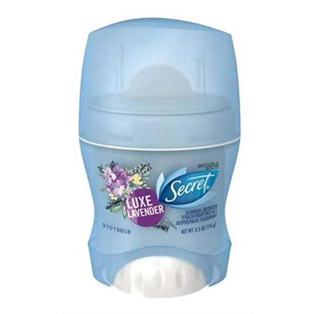 Secret Luxe Lavender Scent Invisible Solid Antiperspirant Deodorant