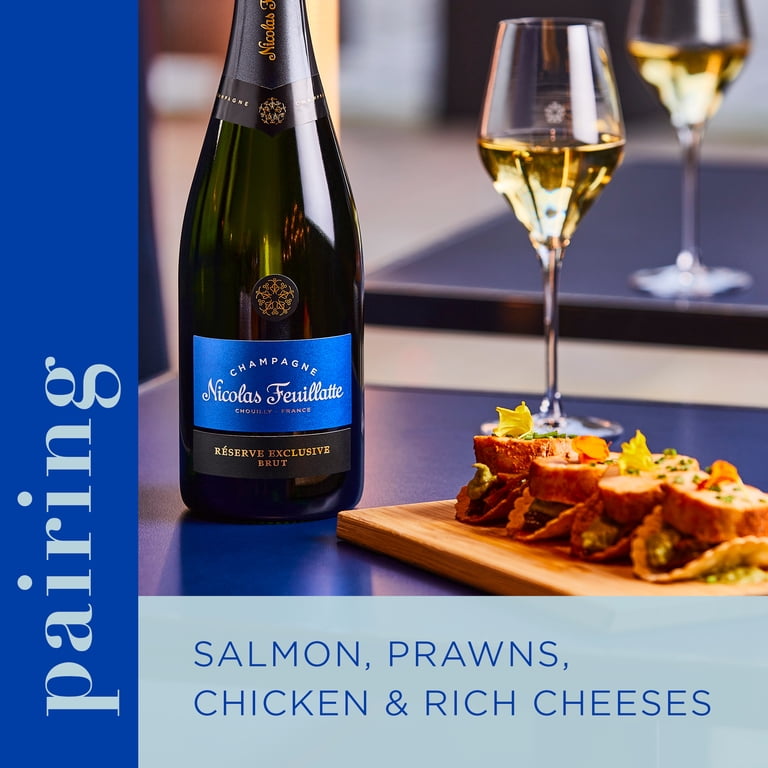 Nicolas Feuillatte Brut Reserve Exclusive Champagne France, 750 ml