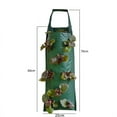 thumbnail image 4 of Maceta colgante de fresas, bolsas para macetas de tomates de jardín al revés, bolsas colgantes para cultivo de plantas de fresas, mango colgante resistente, 4 of 5