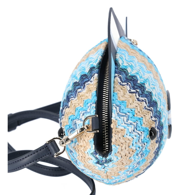 Kate Spade KG739 What A Catch 3D Fish Crossbody Novelty Blue