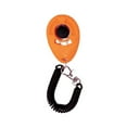 thumbnail image 2 of Flmtop Dog Puppy Pet Button Clicker Sound Keyring Clip Obedience Training Teaching Tool Orange, 2 of 9