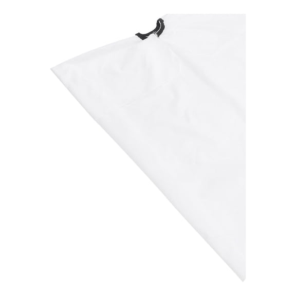 NICEXMAS Professional Hair Cutting Cape 1Pcs for Salon Capes Clients 160x145x0.1in White Fabric Waterproof