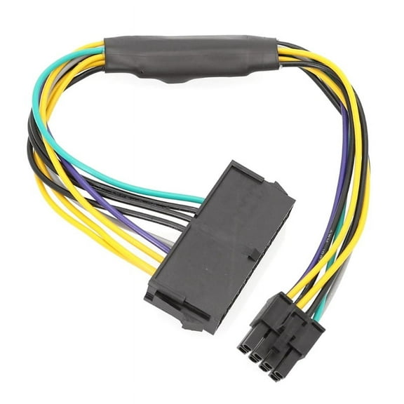 Professional 24 Pin to 8 Pin Power Adapter Cable for Optiplex 3020 7020 9020 Power Cord Support Max 1000w Power Cord