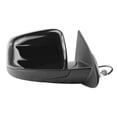 thumbnail image 2 of 60189C - Fit System Passenger Side Mirror for 11-18 Dodge Durango, textured black w/ PTM cover, code GTS/ XR, w/ out blind spot detection, foldaway, Heated Power, 2 of 5