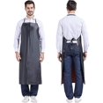 thumbnail image 2 of JFBUJC Tablier de Travail en Caoutchouc Imperméable Unisexe Abattoir Résistant à l'Huile, 2 of 4