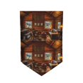thumbnail image 7 of Zufioo Log Cabin Inside Print Garden Decoration Flags, Sun-resistant and Wrinkle-resistant Flags, Balcony, Terrace, Garden Decorations, Home Decorations-One Size, 7 of 7