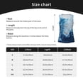 thumbnail image 5 of Fuzoiu Abstract Ocean Waves Print Women's Workout Tank Top,Athletic Racerback Sports Tank,Tops Sleeveless Running Loose Fit Yoga Tops,Active Shirts for Yoga, Running, and Gym-Medium, 5 of 7