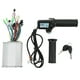 thumbnail image 1 of Kit de controlador bicicleta eléctrica, controlador sin escobillas de 450W, medidor de pantalla LCD con bloqueo de agarre del acelerador para Scooter de 36V y 48V YUNYI BRAND Deportes, 1 of 8