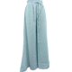 thumbnail image 1 of Pantalones Anchos de Pierna para Mujer, Pantalones Palazzo Florales Fluidos para Mujer, Pantalones Casuales de Verano de Cintura Alta. Estampado Azul L, 1 of 7