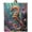 Colorful Seahorse, variant on Goat Throw Blanket for Girls Boys Kids Adults, 40x50 in, Cozy Flannel Blanket for Bedroom, Camping, Couch, Room Decor, Fuzzy Warm Soft Gifts