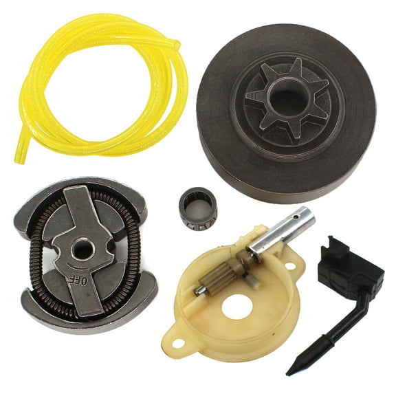 3/8" 7T Clutch Sprocket Drum Rim Bearing & Clutch For Husqvarna 36 41 136 137 141 142 235 240 Oil Pump Chainsaw
