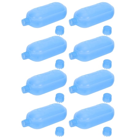 BESTYASH 8Pcs Portable Ice Packs for Air Cooler Fans Blue Reusable Freezer Blocks with Quick Cooling