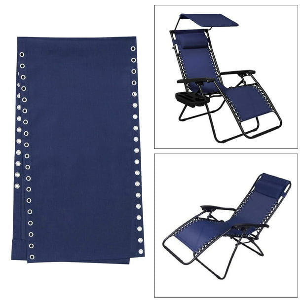 Tela/tela de repuesto universal para silla, sillones reclinables, herramienta de reparación de sillas para Azul Cola Tejido reclinable