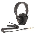 thumbnail image 2 of Sony MDR7506 Professional Large Diaphragm Headphones Bundle with Headphone Case Black and 1 YR CPS Enhanced Protection Pack, 2 of 9