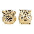 thumbnail image 1 of 2Pcs Candle Holder Ceramic Candlestick Base Owl Design Bird Figurine Home Decoration, 1 of 19