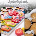 thumbnail image 3 of Bloques de madera para niños, juego de tablero de rompecabezas, número, fruta, personaje Animal, juguetes educativos cognitivos, juguete educativo para edades tempranas, 3 of 9