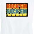 thumbnail image 3 of Rock 'Em Sock 'Em Robots - Rock 'Em Sock 'Em Robots - Women's Short Sleeve Graphic T-Shirt, 3 of 5