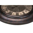 thumbnail image 5 of Clocks - 30" Round - Large Oversized - Wall Clock - Brown - Transitional, 5 of 5