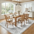 thumbnail image 2 of CHITOOMA 9'x12' Boho Area Rugs for Living Room, Machine Washable Stain Resistant Non-Shed Carpet, Floral Area Rug with Non-Slip Backing for Bedroom, Dining Room, Dorm, Office, 2 of 10