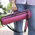 thumbnail image 4 of Bolsa de flauta portátil, duradera, impermeable, tela Oxford, bolsa de instrumentos, bolsa de flauta con Rojo perfke Estuche para flauta, 4 of 6