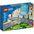 thumbnail image 3 of LEGO City Road Plates Building Toy Set, 60304 with Traffic Lights, Trees & Glow in the Dark Bricks, Gifts for 5 Plus Year Old Kids, Boys & Girls, 3 of 8