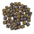 thumbnail image 2 of 100x Dados Acrílicos de 16mm, Troqueles D6 de Seis Caras, Juguete para Juegos de Azar, Juguete para Yotijar Juguete de dados de esquina redonda, 2 of 10