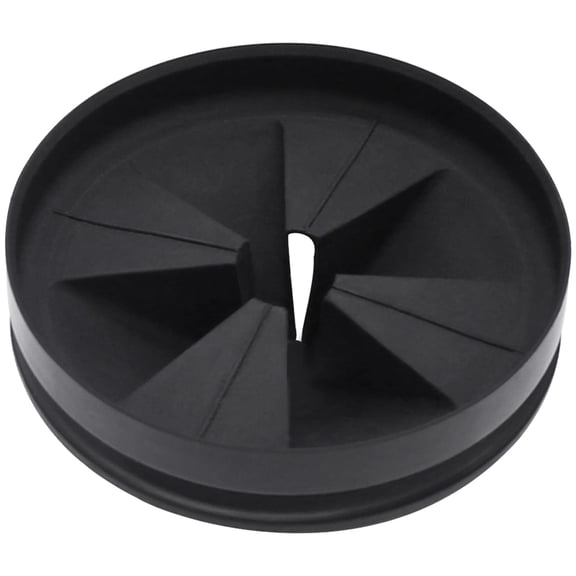 Emlimny Garbage Disposal Splash Guards 3 3/8" Sink Baffle QCB-AM Replacement for InSinkErator Evolution Series, Upgraded Removable Quiet Collar Drain Plugs, Garbage Disposer Accessories