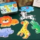 thumbnail image 3 of Jigsaw Puzzle Toy, 6 patrones animales animales bebé rompecabezas rompecabezas, 3 of 7