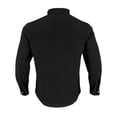 thumbnail image 6 of Men Fall Blouse Mineart Men Solid Stand Collar Linen Shirts Long Sleeve Lightweight Beach Pullover Tops Casual Breathable Loose Henley Shirts for All Season, 6 of 6