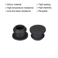 thumbnail image 2 of Uxcell Silicone Snap in Locking Hole Plugs For Kitchen Bulkheads Waterproof Sealing Plugs Black 10.5mm 30, 2 of 7