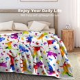 thumbnail image 2 of Cute Cat Blanket Super Soft Flannel Throw Blanket Bedding Cat Gifts for Cat, 2 of 5