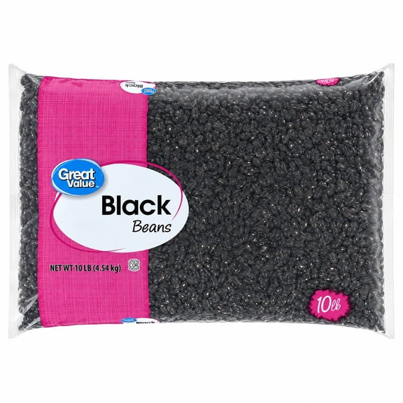 Great Value Black Beans, 10 lb
