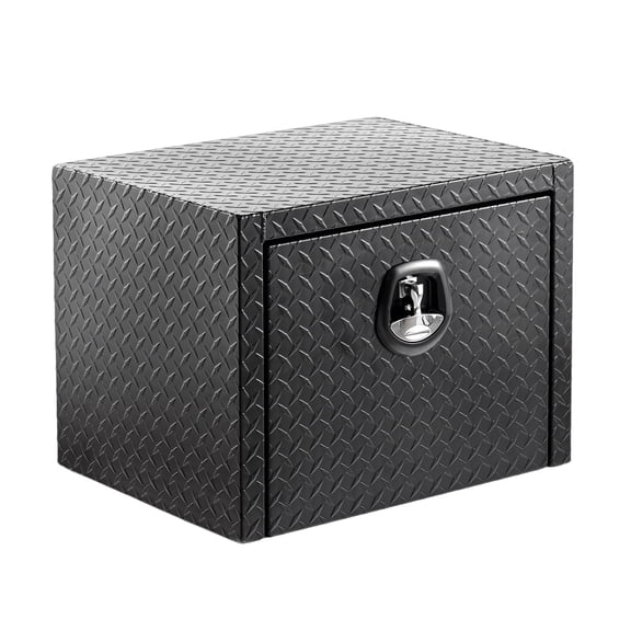 Jopath 24 Inch Aluminum Underbody Truck Tool Box Heavy Duty Underbed Toolbox Tool Storage Organizer Chest Waterproof Diamond Thread Plate Ideal For Pickup Truck Atv Rv Trailer