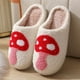 thumbnail image 3 of Zapatillas populares de algodón para mujer, pantuflas de algodón cálidas de felpa para invierno, Navidad y Halloween, para interior y hogar, 3 of 5