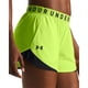 thumbnail image 3 of Shorts Play Up 3.0 para Mujer de Under Armour en Amarillo de Alta Visibilidad XS, 3 of 5