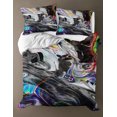 thumbnail image 2 of Move Over Colorful Marble Bedding Sets Queen Abstract Marble Flowers Duvet Cover Set Marble Pattern Microfiber No Filling, 2 of 8