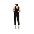 thumbnail image 2 of 1.STATE Womens Wrap Jumpsuit, Black, 2, 2 of 2