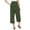 Green, variant on Womans Pants Wide Leg Straight Baggy Pants Capris Pants Casual Outfits Soft Pants Cute Pants for Women