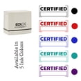 thumbnail image 7 of Printtoo Certified Self Inking Rubber Stamp Pre-Inked Office Stamp- Home Office Business Stationery, 47 x 20 mm Black, 7 of 7