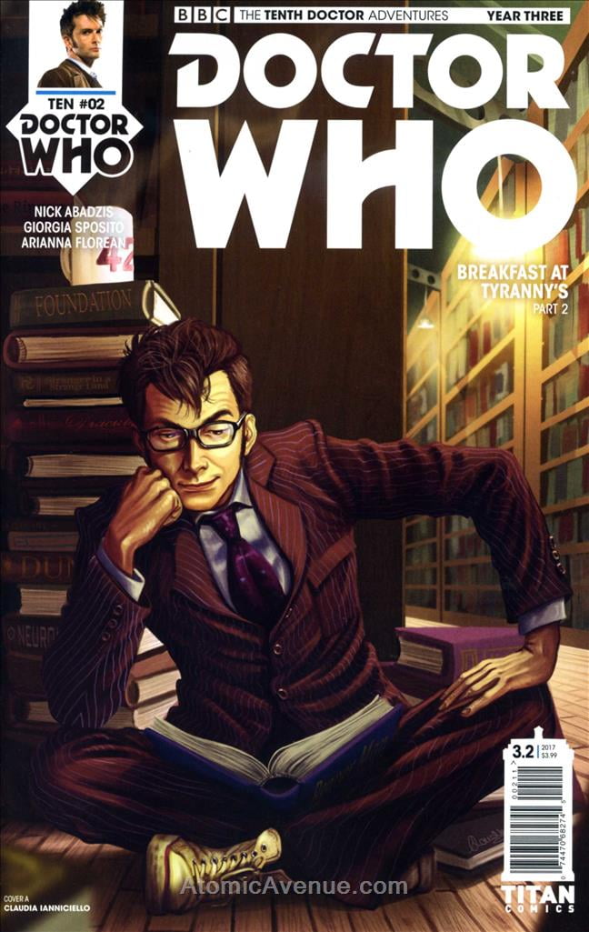 Doctor Who: The Tenth Doctor Year Three #2A VF ; Titan Comic Book