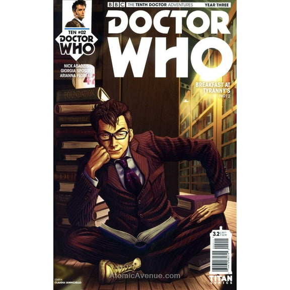 Doctor Who: The Tenth Doctor Year Three #2A VF ; Titan Comic Book
