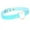 Light blue B, variant on Latrodar Punk Leather Neck Chain Collar Heart Jewelry Female Neck Clavicle Chain Halloween Best Friend Gifts for Women
