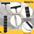 thumbnail image 4 of Telescoping Car Windshield Squeegee, Portable Auto Window Cleaning Tool for Rain, Fog, Water Removal，Home Bathroom Mirror Cleaning, 4 of 7