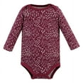 thumbnail image 4 of Hudson Baby Cotton Long-Sleeve Bodysuits, 3-Pack, Newborn- 24 Months, 4 of 5