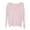 Pink, variant on RMGVDSD Women's Spring/Autumn V Neck Knit Sweater Loose Fit Versatile Layering Tops Long Sleeve Sweater Solid Color Fall Sweater Pullover Shirts /Pink