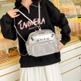 thumbnail image 4 of Bag Crossbody Handbag Cat PU Cuero Correa Ajustable Consequera Segura Bolsas Bolsillo Transparente Casuales para Mujeres, 4 of 9